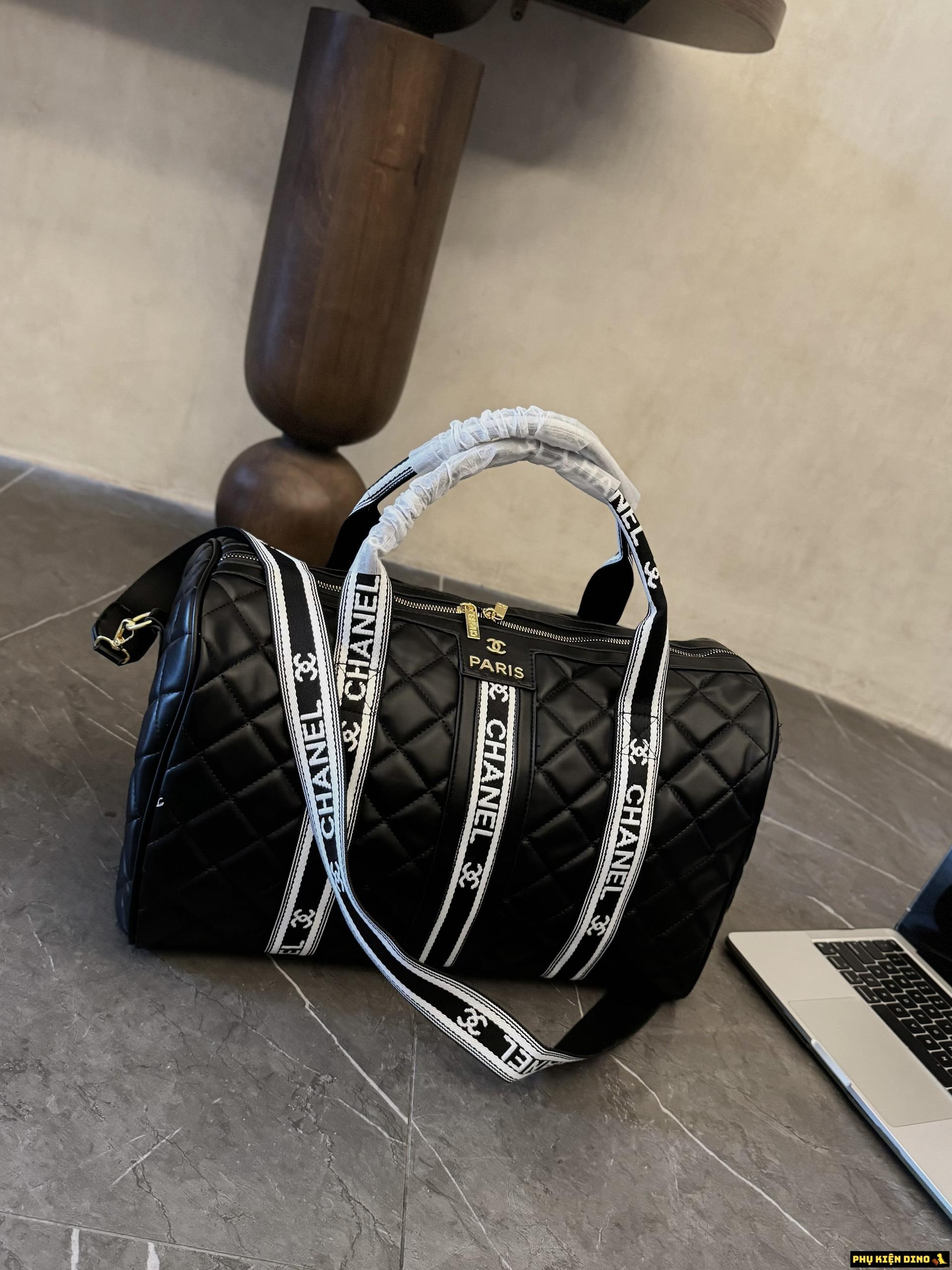 Túi Trống Chanel Size 50 Màu Đen Túi Trống Chanel Size 50 Màu Đen